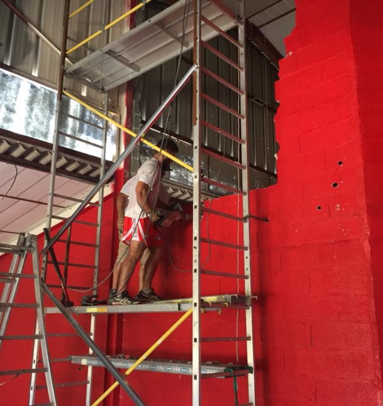 Les travaux d’aménagement commencent !