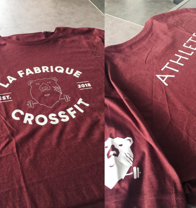 Achetez votre t-shirt La Fabrique CrossFit