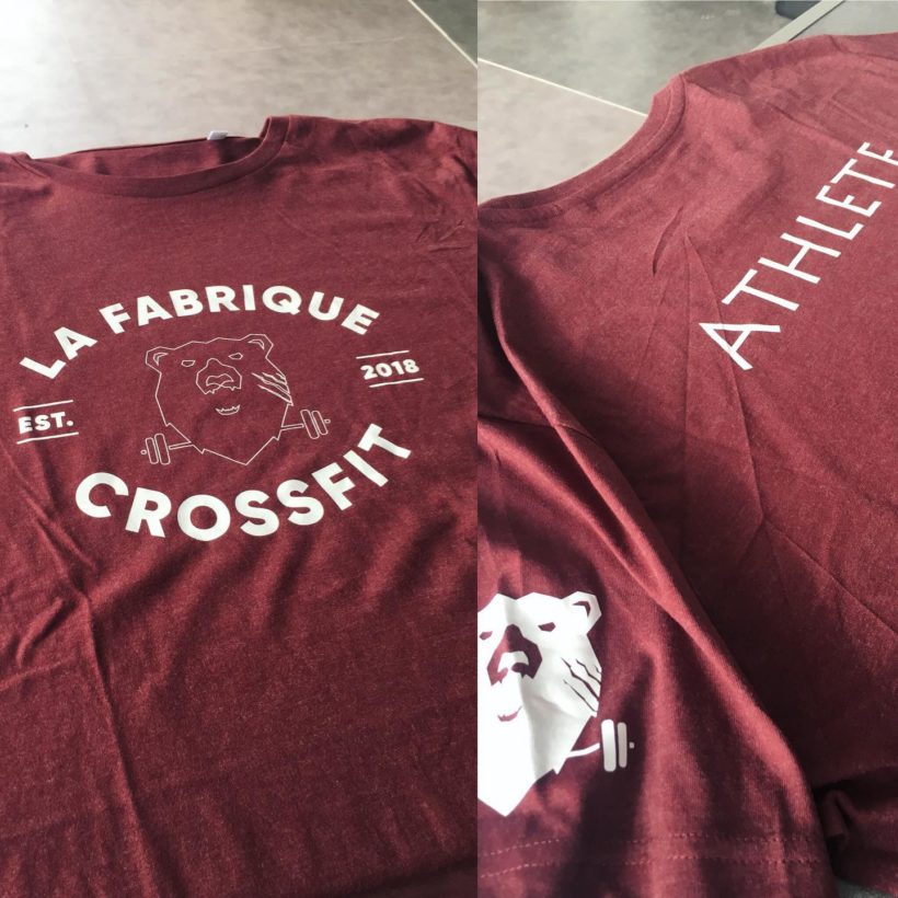 Achetez votre t-shirt La Fabrique CrossFit